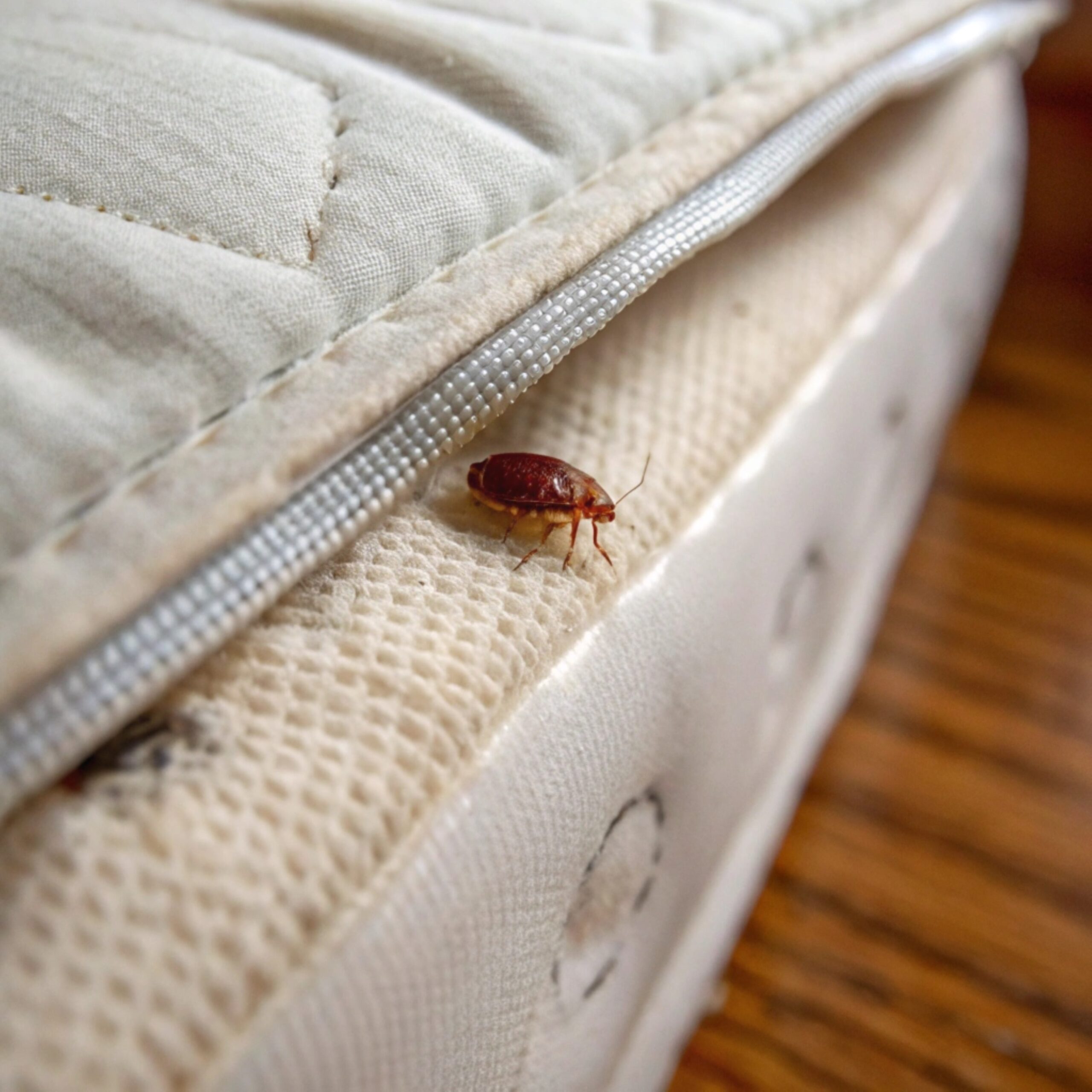 Bed Bug in bed