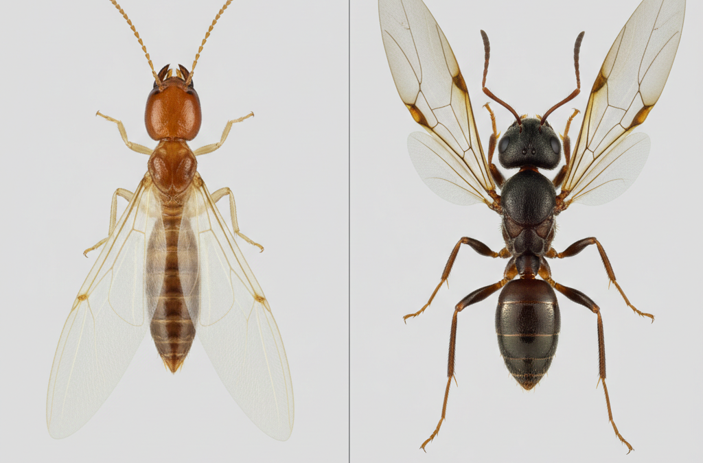 Ant Swarmers vs. Termite Swarmers:How to Tell the Difference